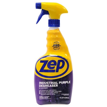 Zep Zep Industrial Purple Unscented Scent Cleaner and Degreaser 32 oz Liquid R42310